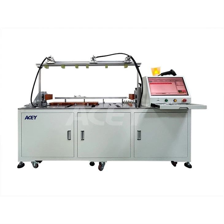 Prismatic Battery Cell Stacking And Compression Machine