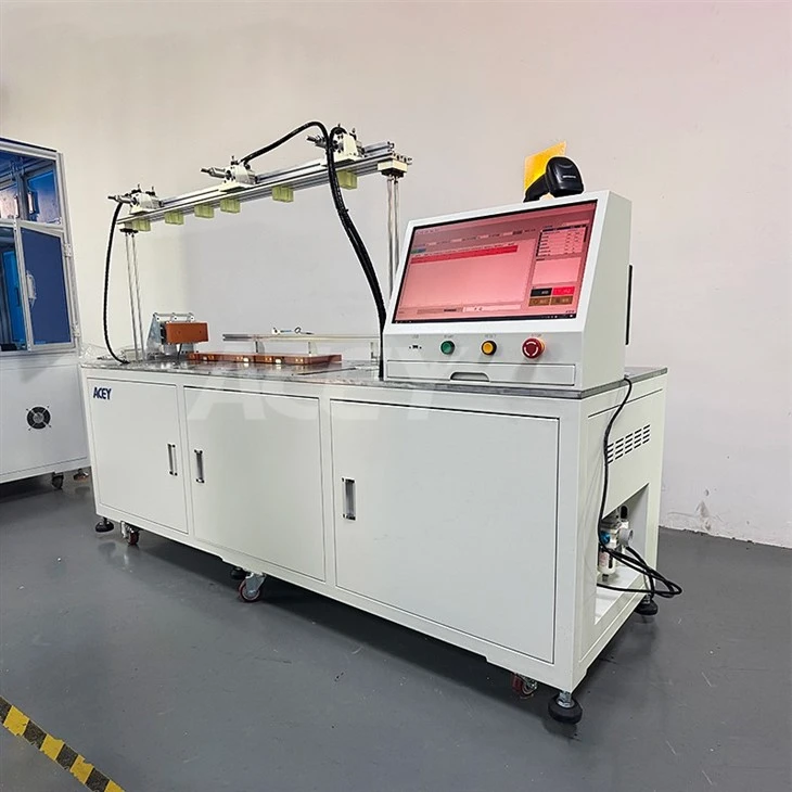 Prismatic Battery Cell Stacking And Compression Machine